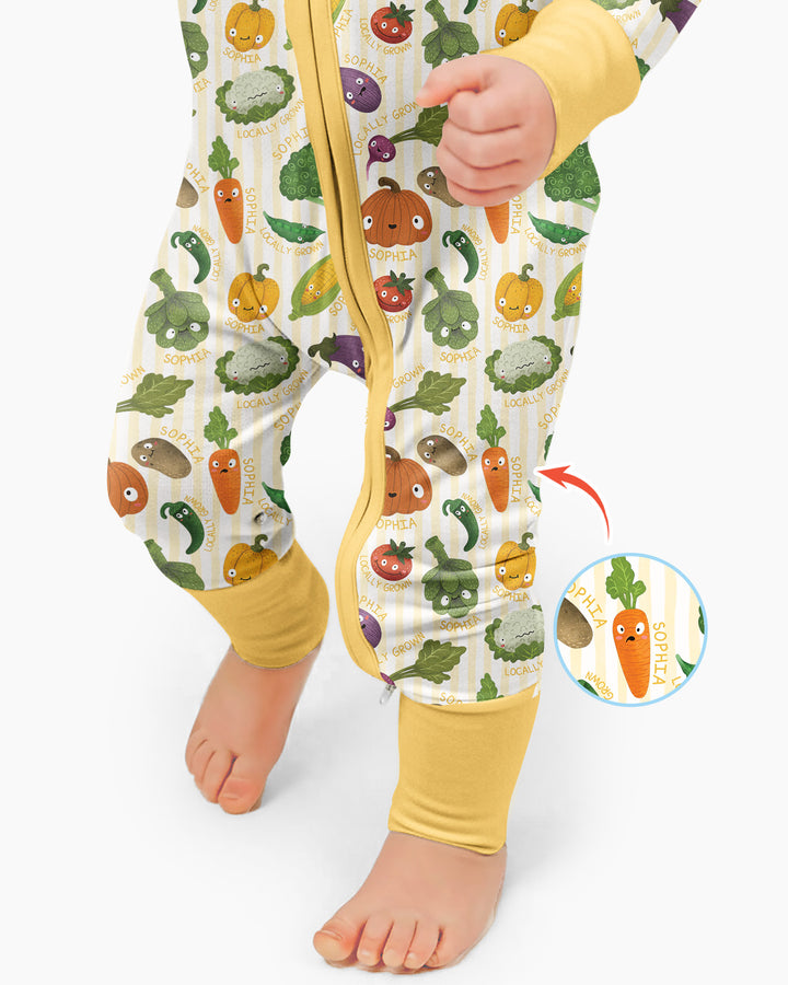 Gerippte Babykleidung mit individuellem Foto - Weich &amp; Skizzenhaft