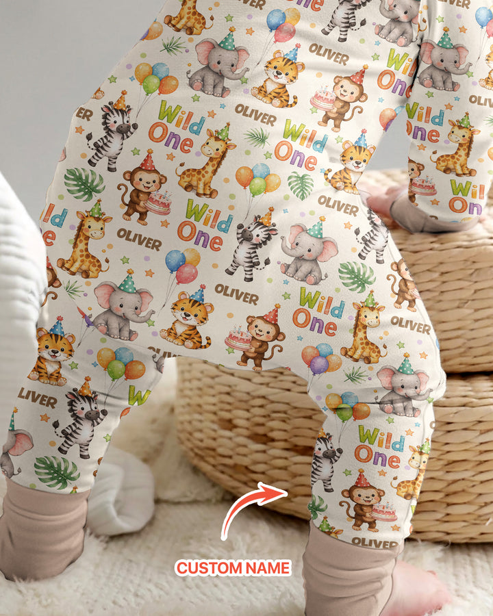 Gerippte Babykleidung mit individuellem Foto - Weich &amp; Skizzenhaft