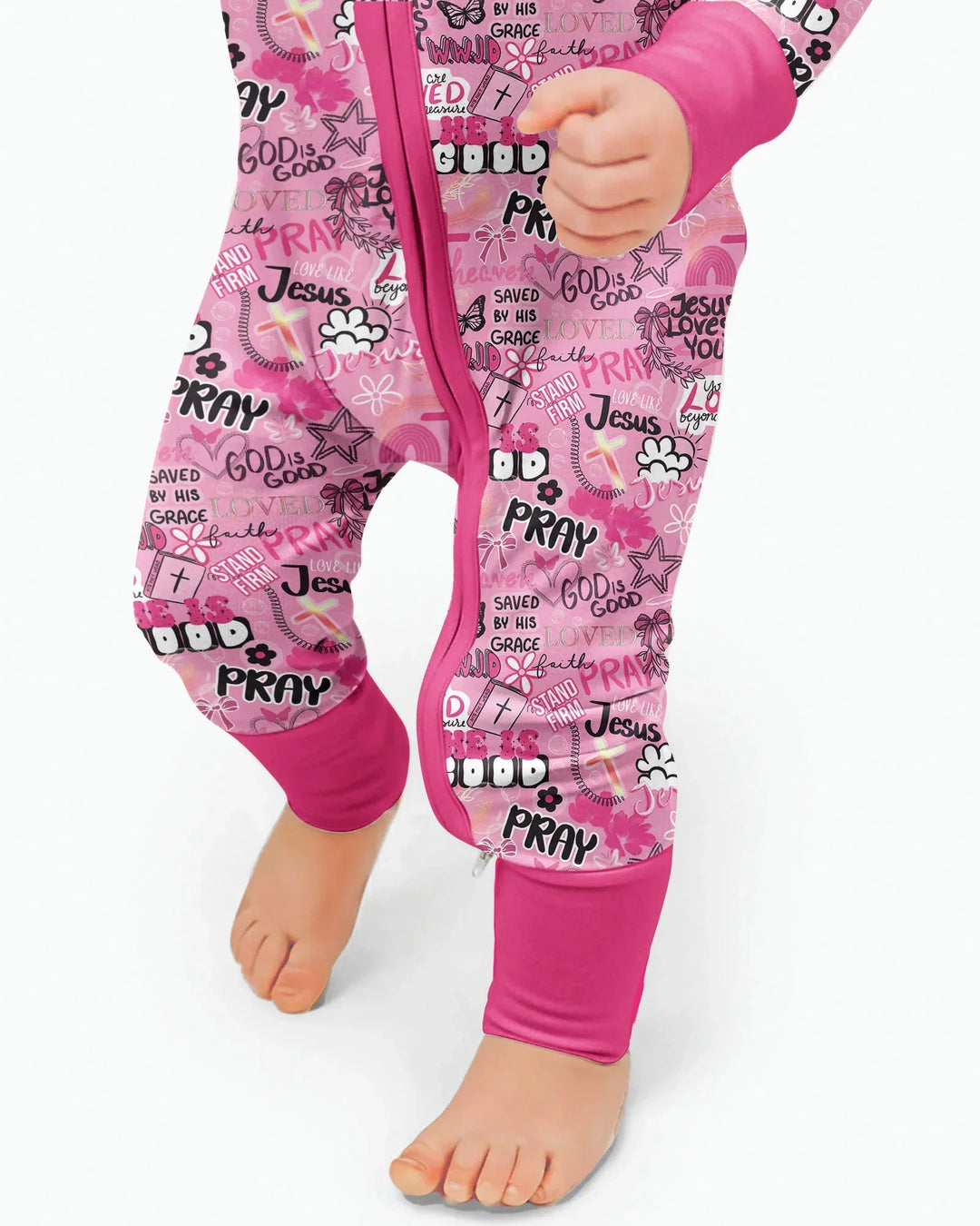 Gerippte Babykleidung mit individuellem Foto - Weich &amp; Skizzenhaft