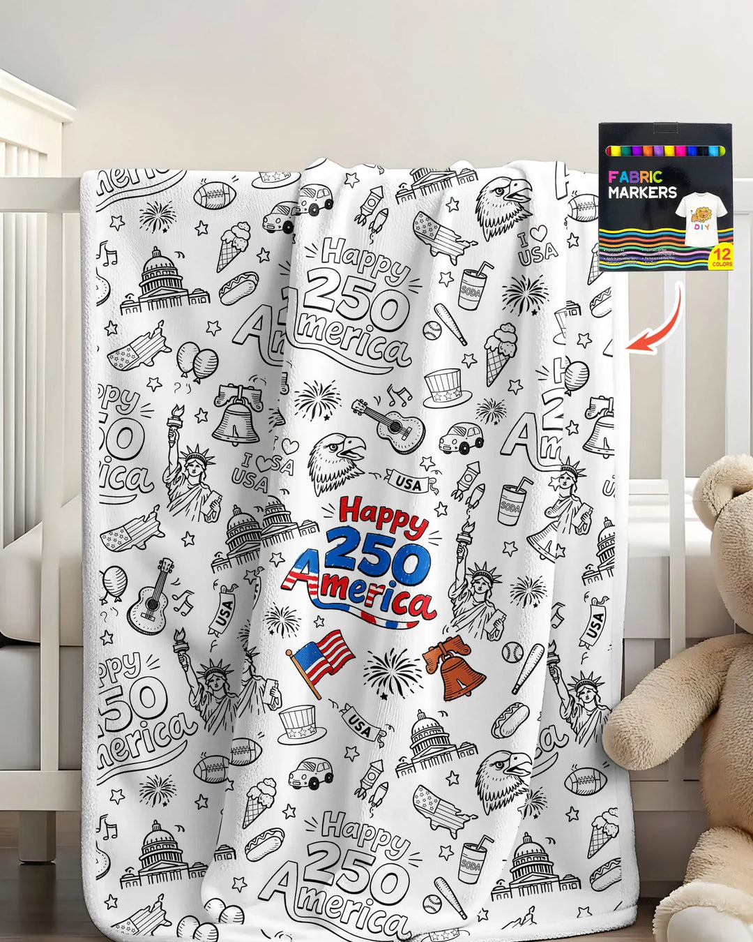 Vorlage Quilt Decke