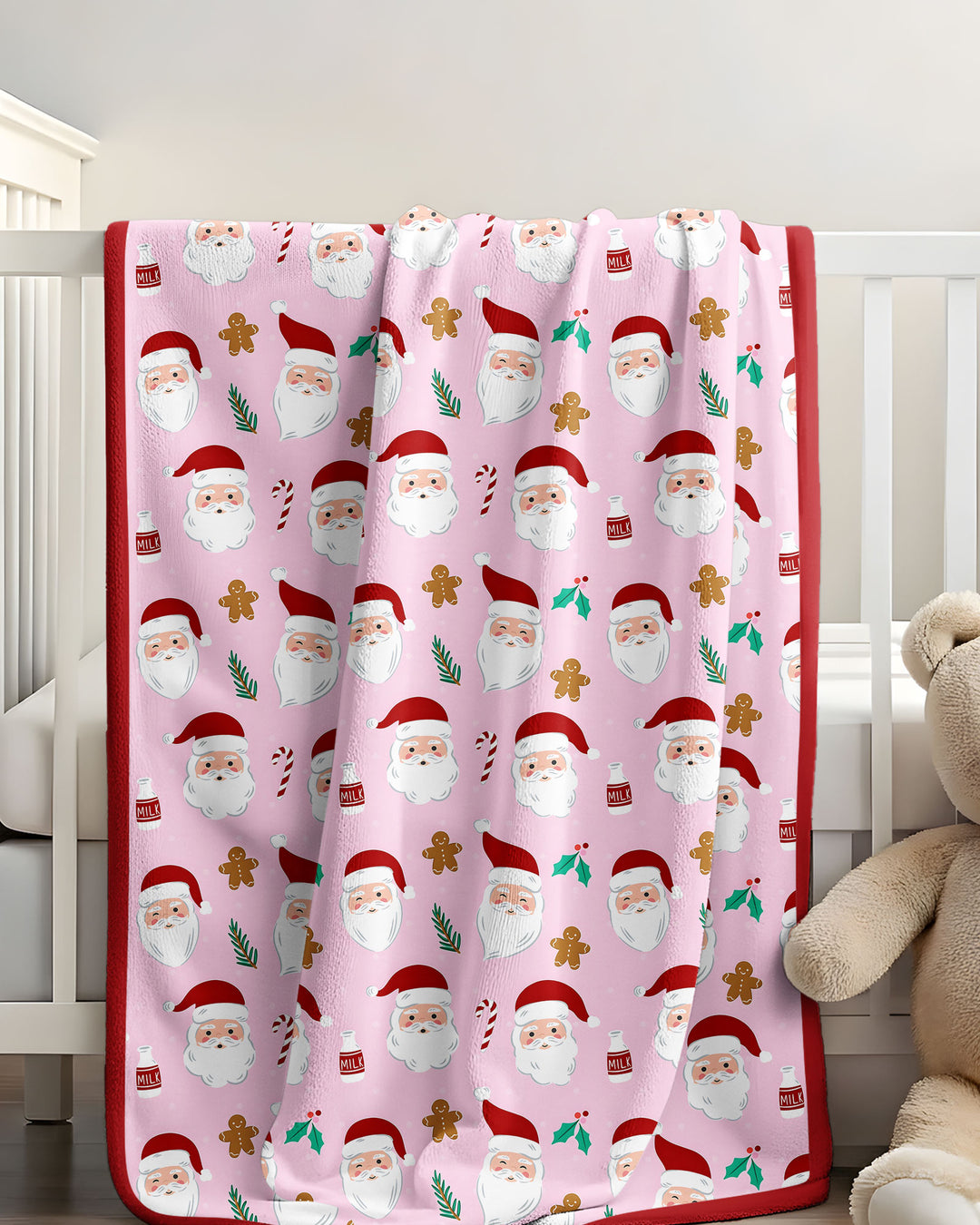 Christmas Sweet Santa Bamboo Blanket