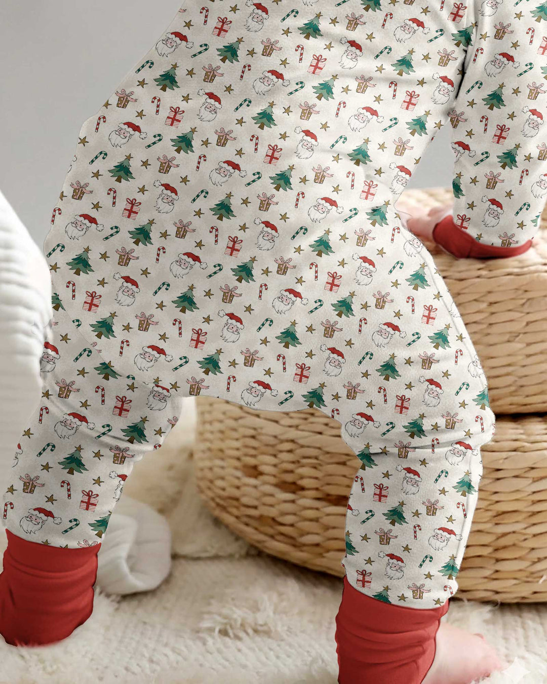 Gerippte Babykleidung mit individuellem Foto - Weich &amp; Skizzenhaft