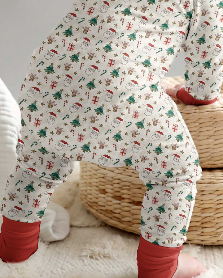 Gerippte Babykleidung mit individuellem Foto - Weich &amp; Skizzenhaft