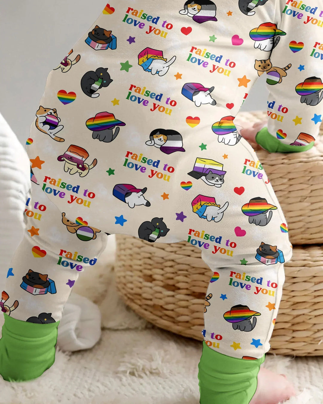 Gerippte Babykleidung mit individuellem Foto - Weich &amp; Skizzenhaft