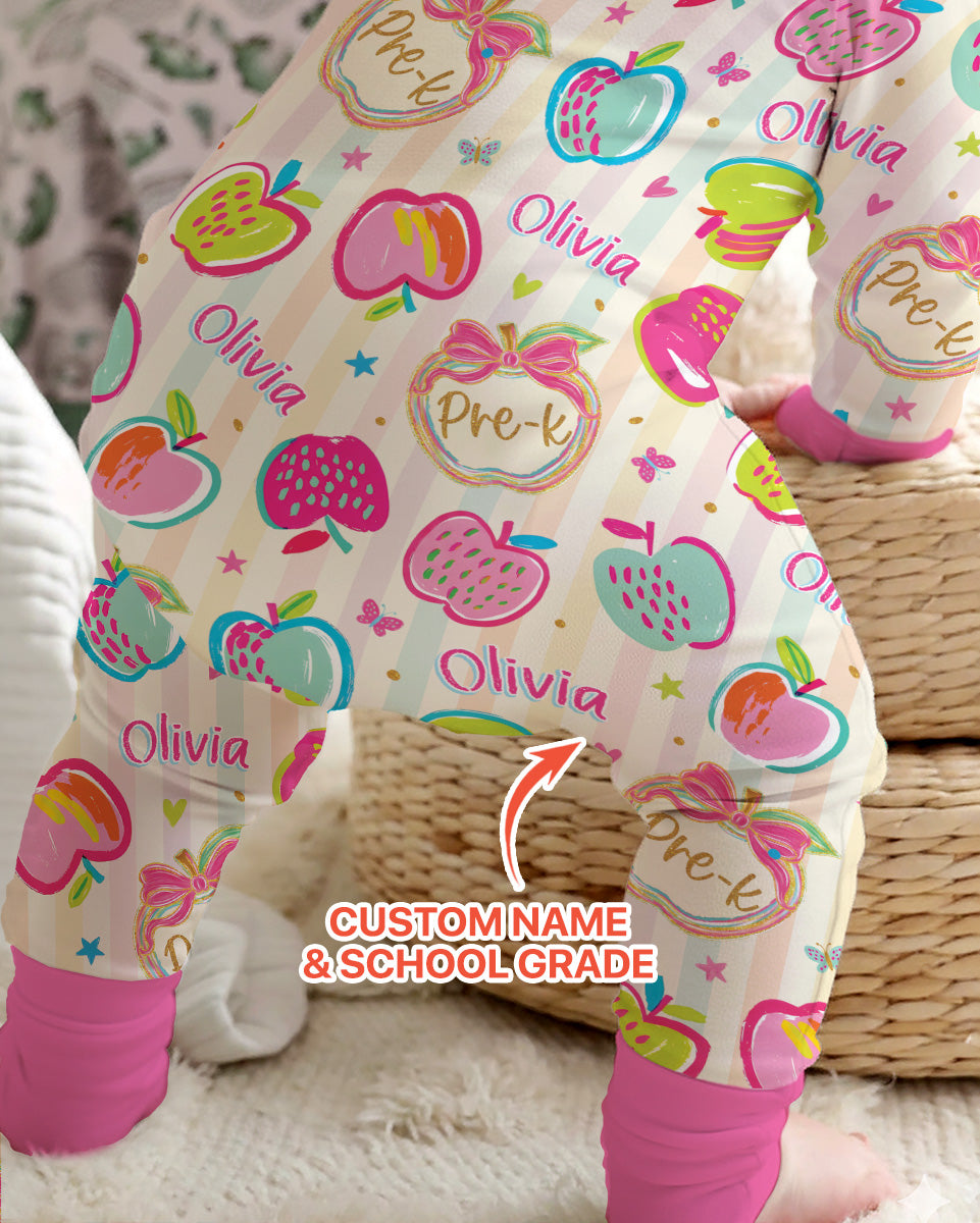 Custom Grade Preppy Apple Bamboo Convertible Zippy