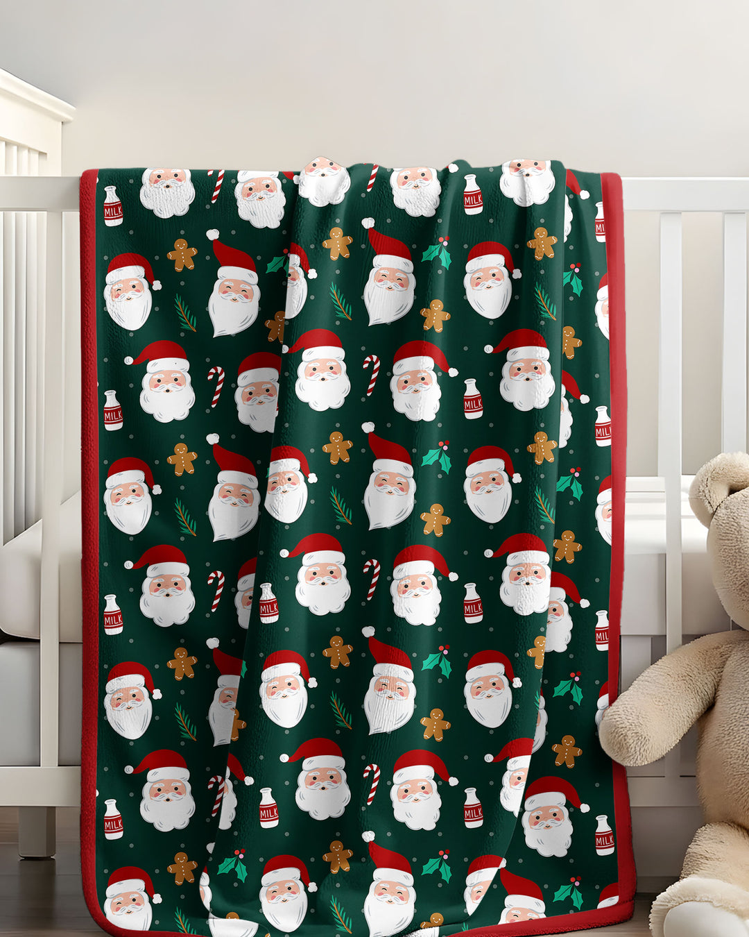 Christmas Sweet Santa Bamboo Blanket