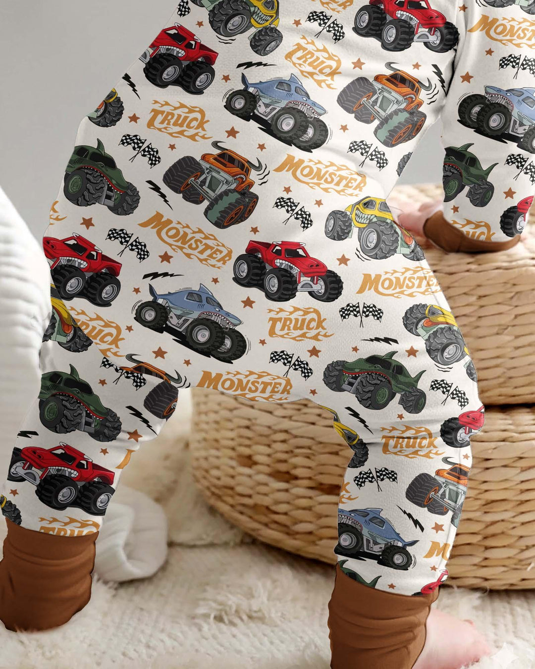 Vroom Vroom Monster Truck Bamboo Convertible Zippy