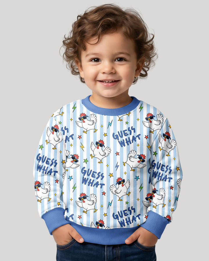 Guess What Chicken Butt! Bamboo Crewneck Sweatshirt