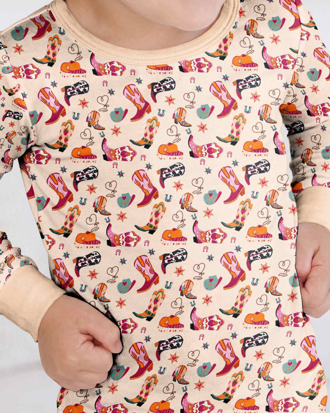 Rodeo Darling Bamboo Two Piece Long Sleeve Pajama Set