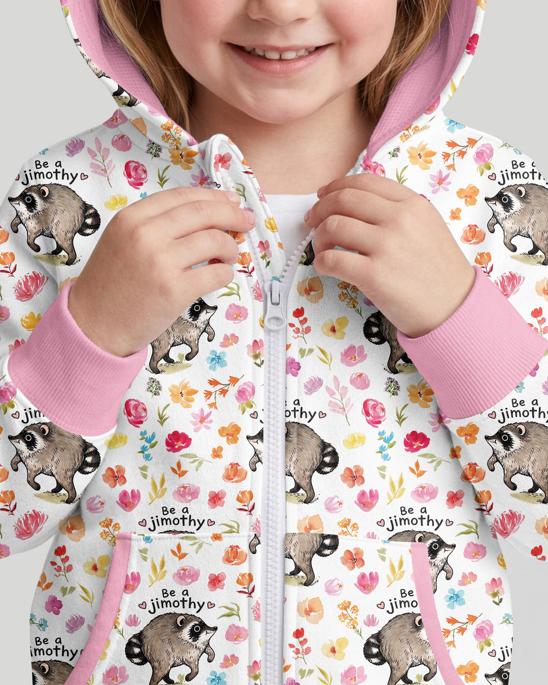 Be A Jimothy Family Matching Bamboo Zip Hoodie