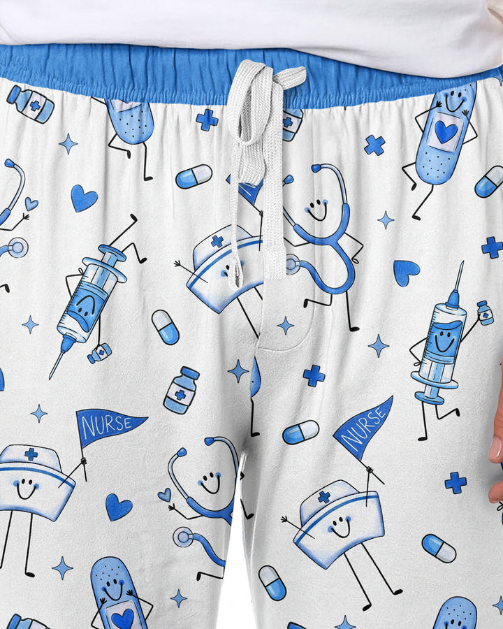 Vorlage Herren-Pyjama-Set