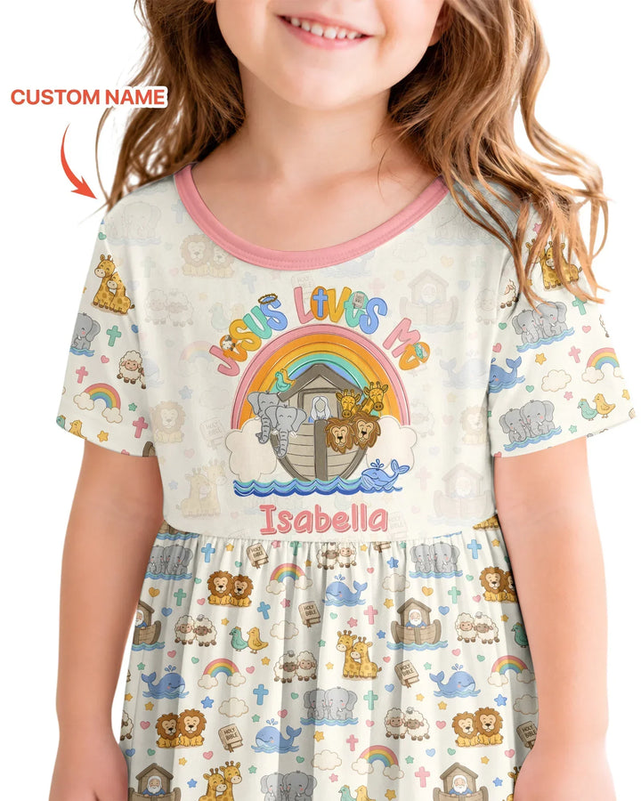 Vorlage Bambus Twirl Kleid