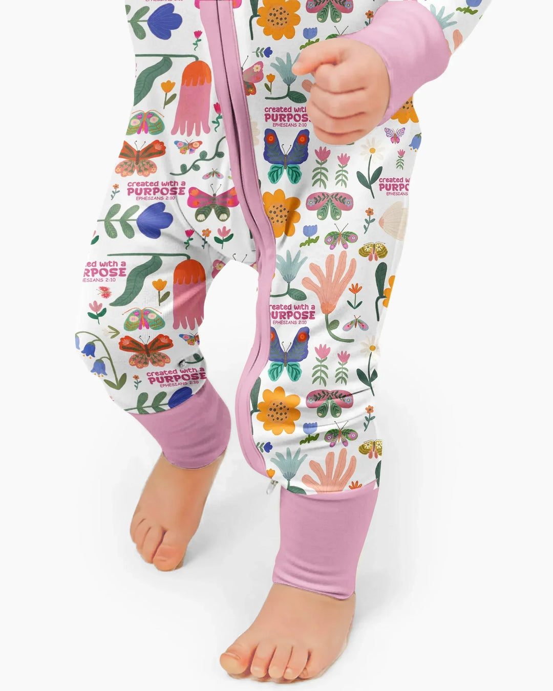 Gerippte Babykleidung mit individuellem Foto - Weich &amp; Skizzenhaft