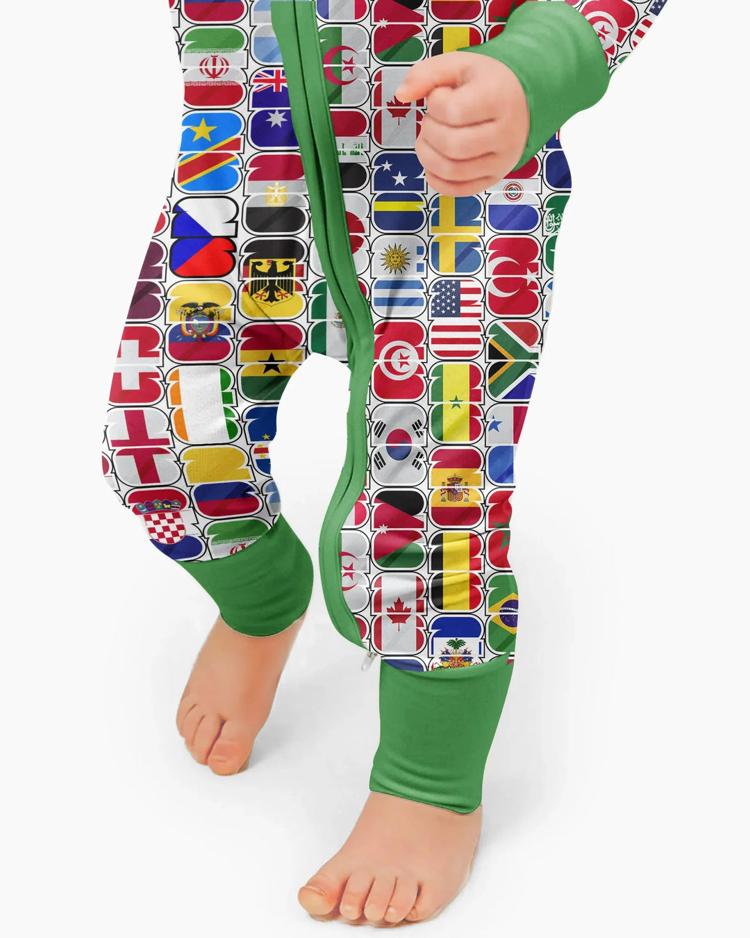 Gerippte Babykleidung mit individuellem Foto - Weich &amp; Skizzenhaft
