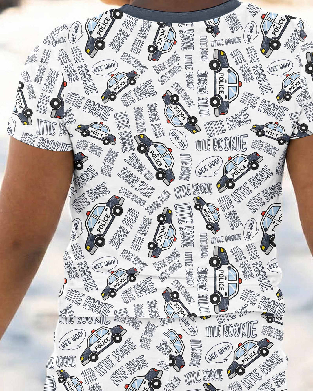 Zweiteiliges, kurzärmliges Pyjama-Set mit Marienkäfern