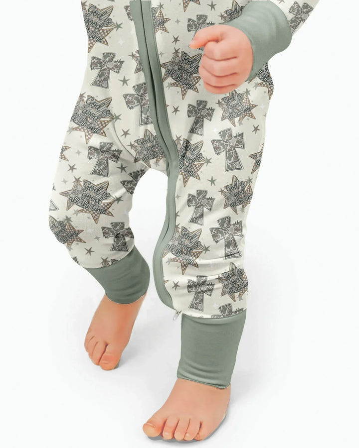 Gerippte Babykleidung mit individuellem Foto - Weich &amp; Skizzenhaft