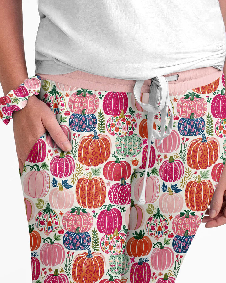 Pumpkin & Bloom Bamboo Women Pajama Set