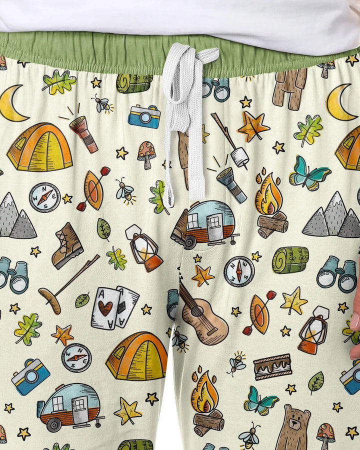 Vorlage Herren-Pyjama-Set