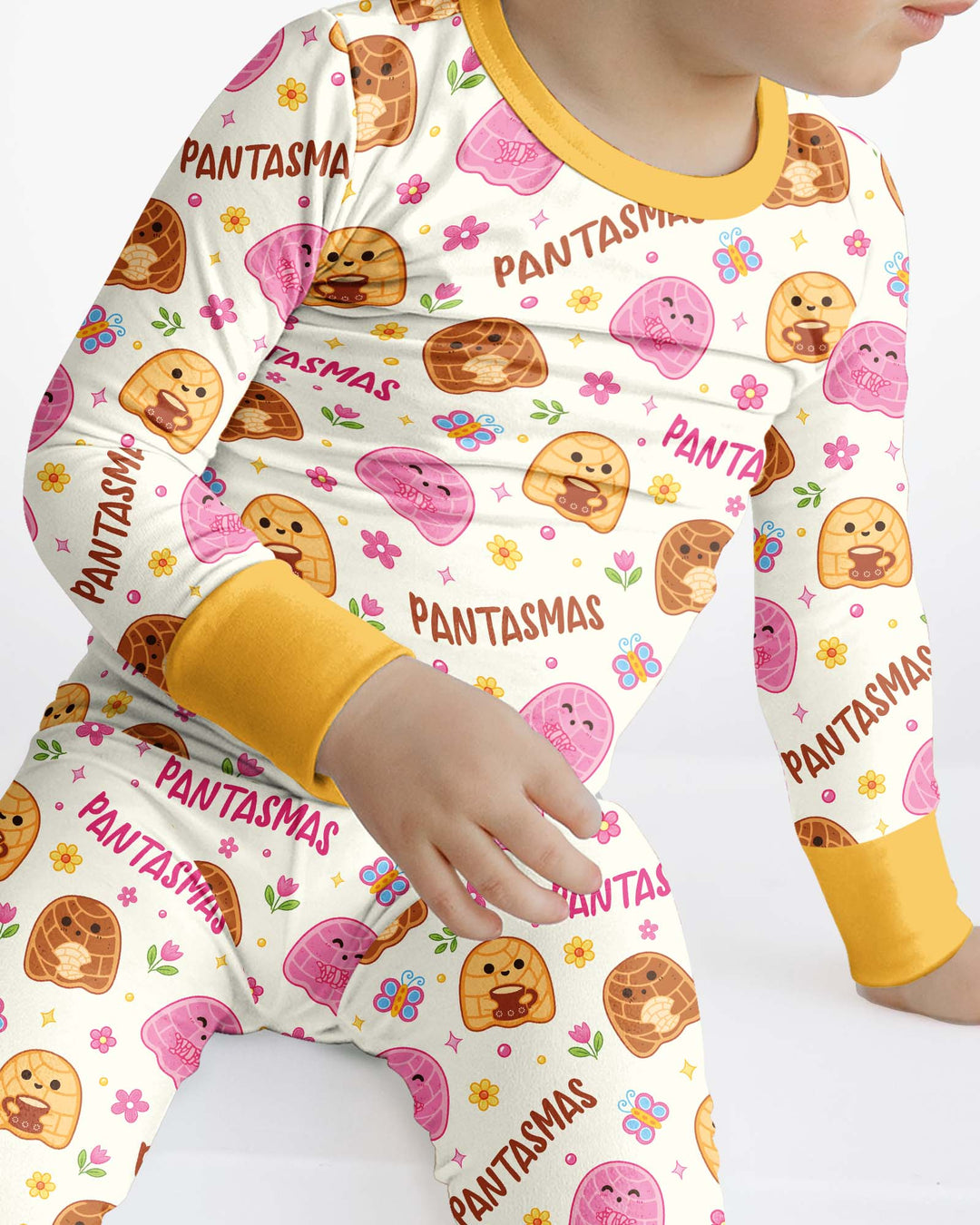 Pantasmas Ghost Bamboo Two Piece Long Sleeve Pajama Set