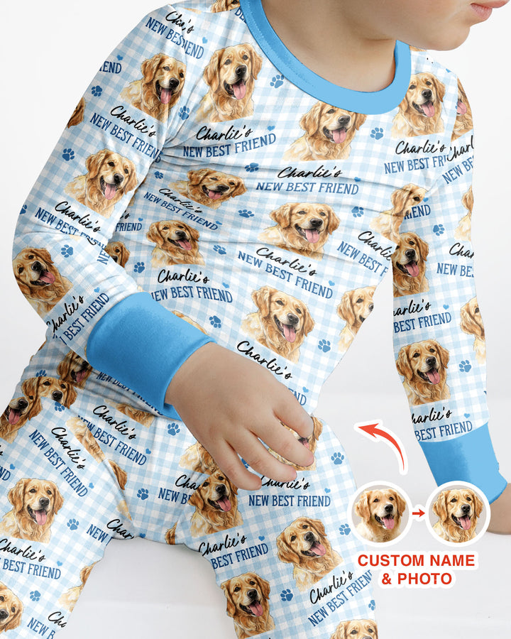 New Best Friend Bamboo Two Piece Long Sleeve Pajama Set