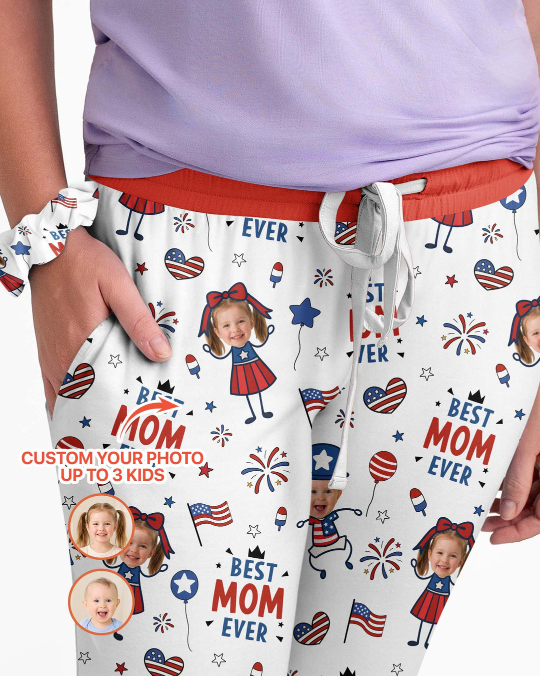 Template Damen Pyjama-Set aus personalisiertem Bambus