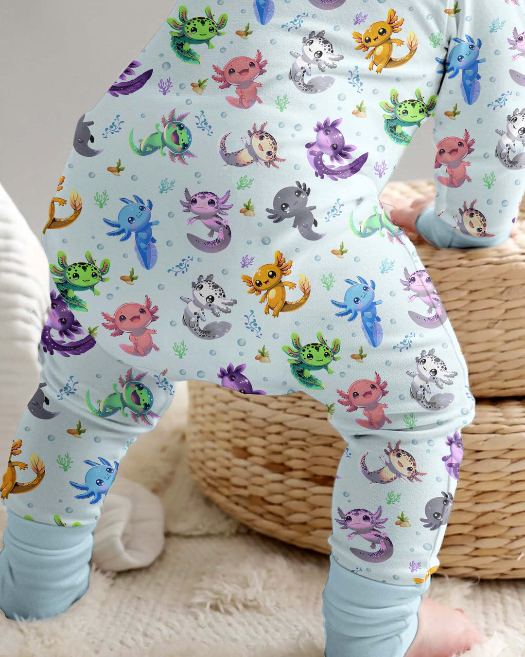 Gerippte Babykleidung mit individuellem Foto - Weich &amp; Skizzenhaft