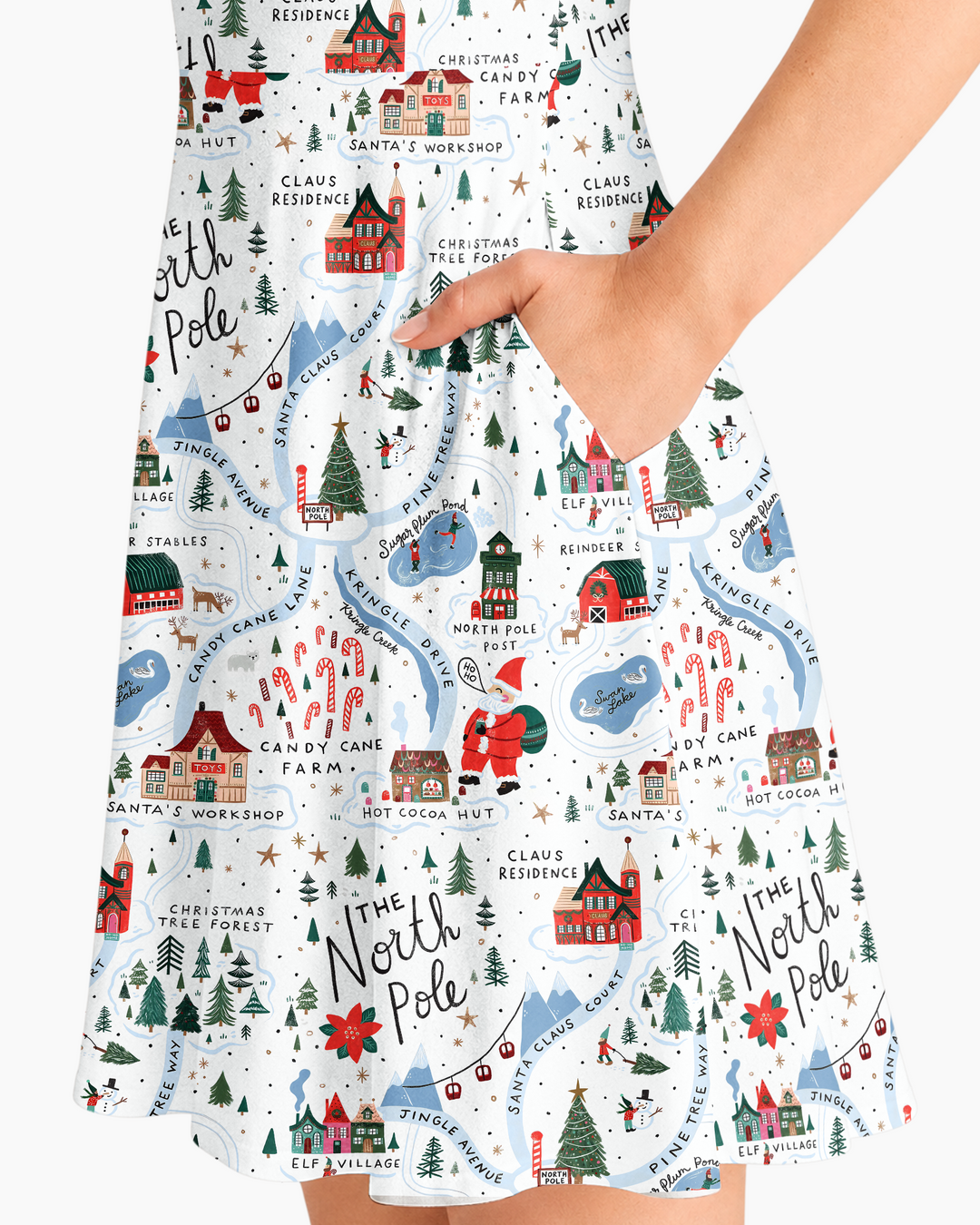 Vorlage Bambus Twirl Kleid