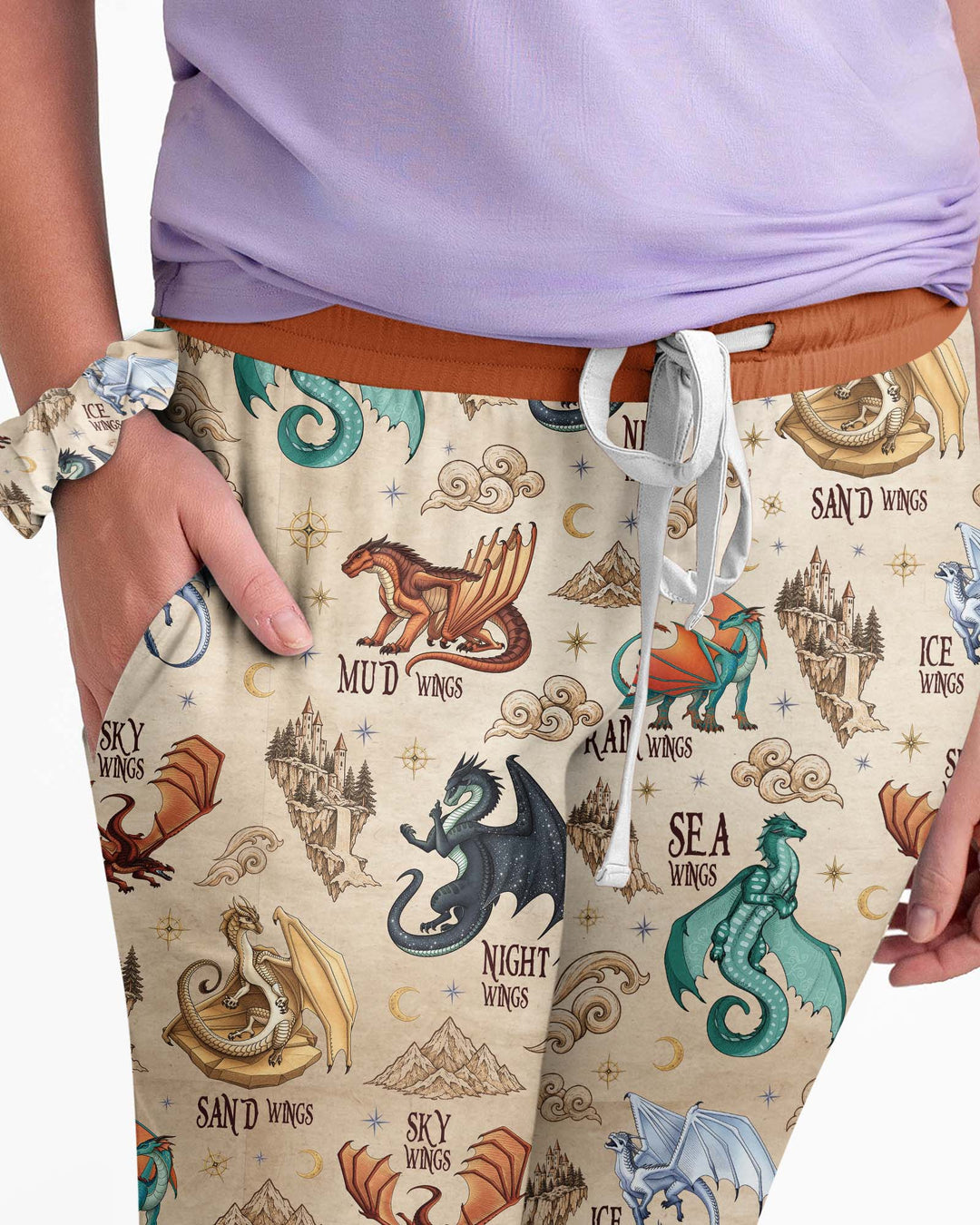 Elemental Dragons Bamboo Women Pajama Set