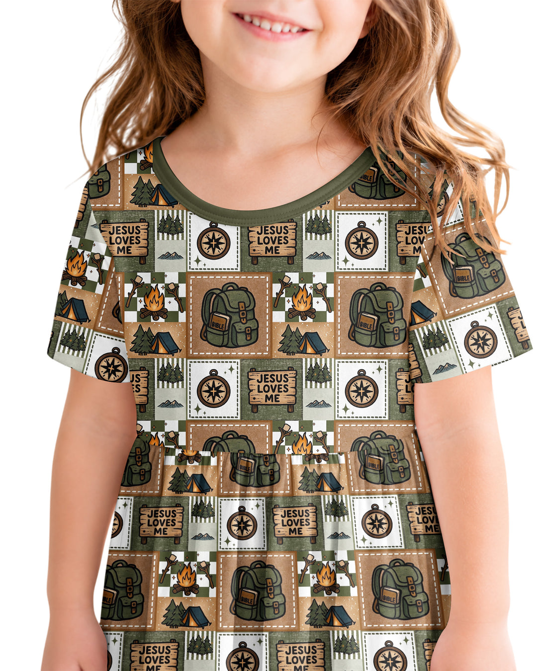 Vorlage Bambus Twirl Kleid