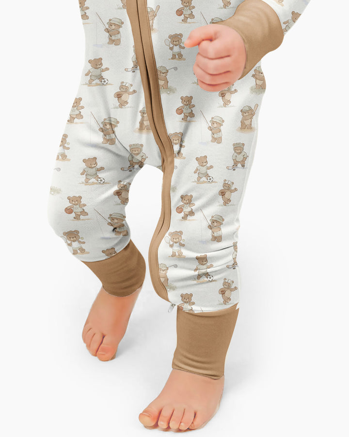 Little Sports Bears Bamboo Convertible Zippy