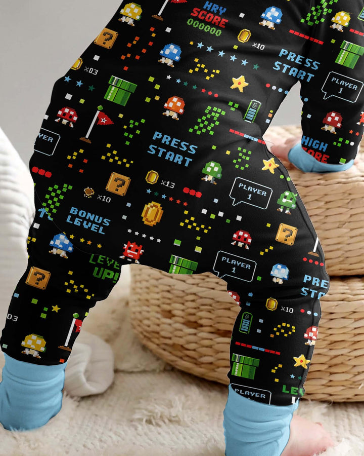Gerippte Babykleidung mit individuellem Foto - Weich &amp; Skizzenhaft