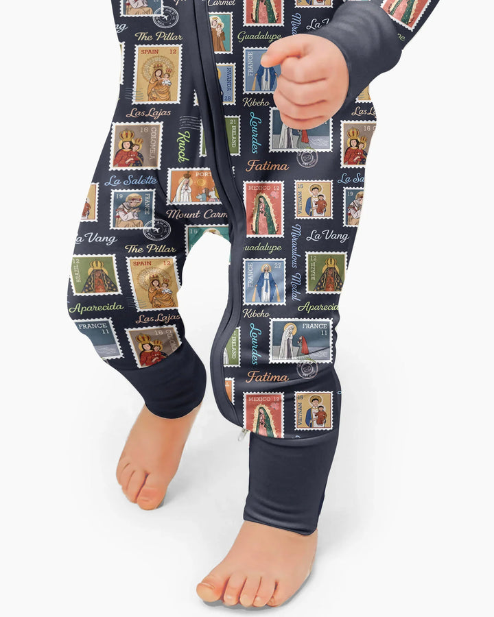 Gerippte Babykleidung mit individuellem Foto - Weich &amp; Skizzenhaft