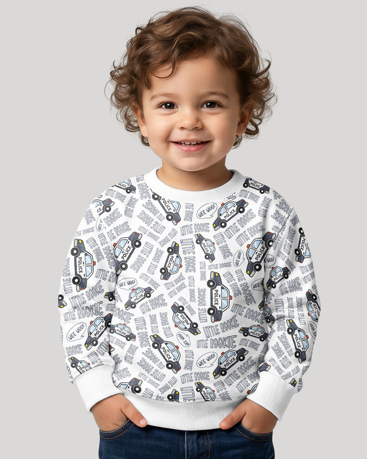 Little Rookie Bambus-Rundhals-Sweatshirt