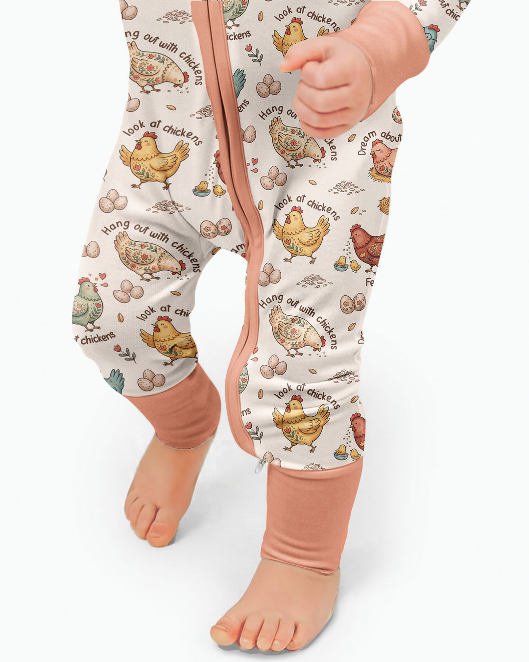 Chicken Lover Bamboo Convertible Zippy