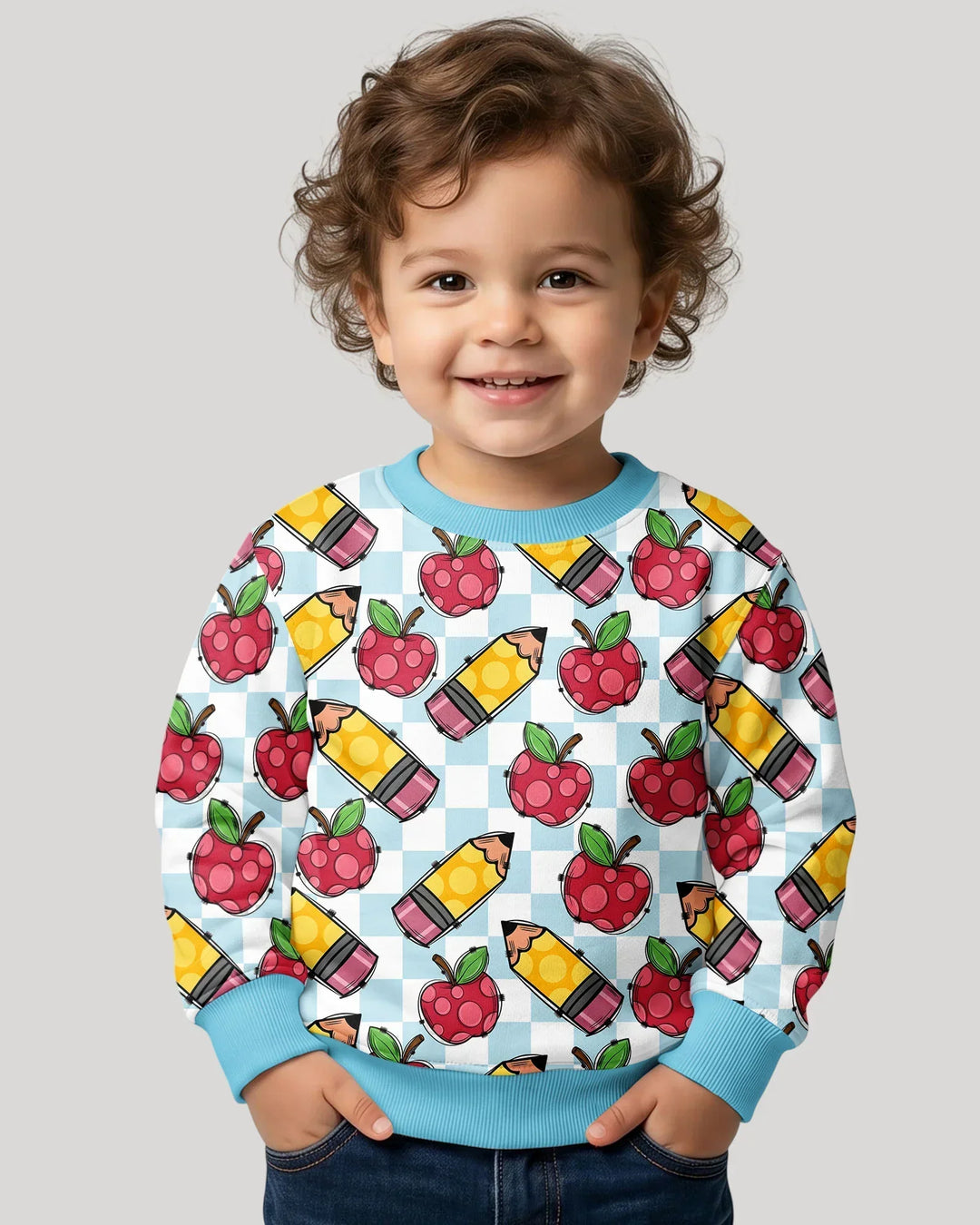 Sweatshirt mit Rundhalsausschnitt aus Bambusfaser