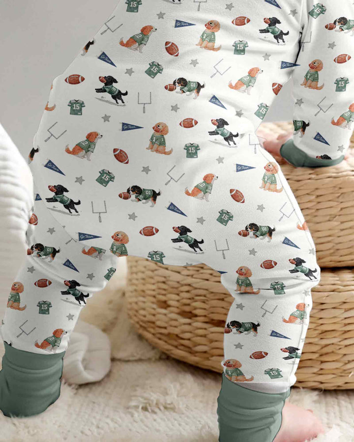 Gerippte Babykleidung mit individuellem Foto - Weich &amp; Skizzenhaft