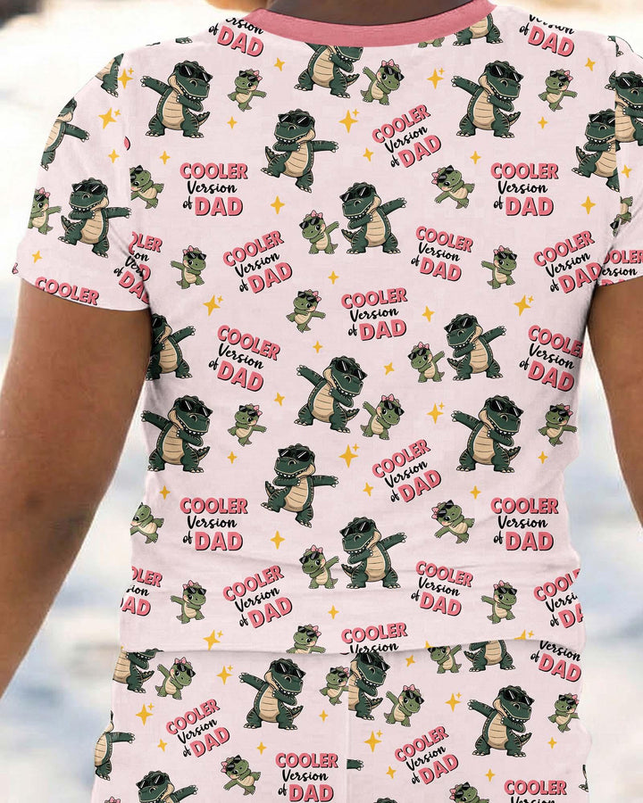 Zweiteiliges, kurzärmliges Pyjama-Set mit Marienkäfern