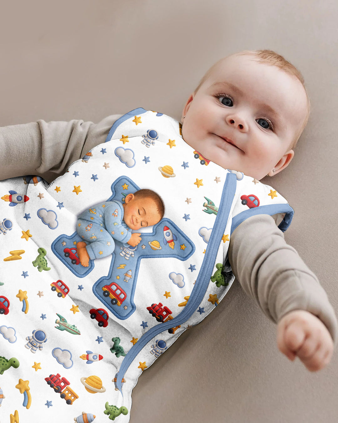 Custom Dream Initial Bamboo Sleep Bag