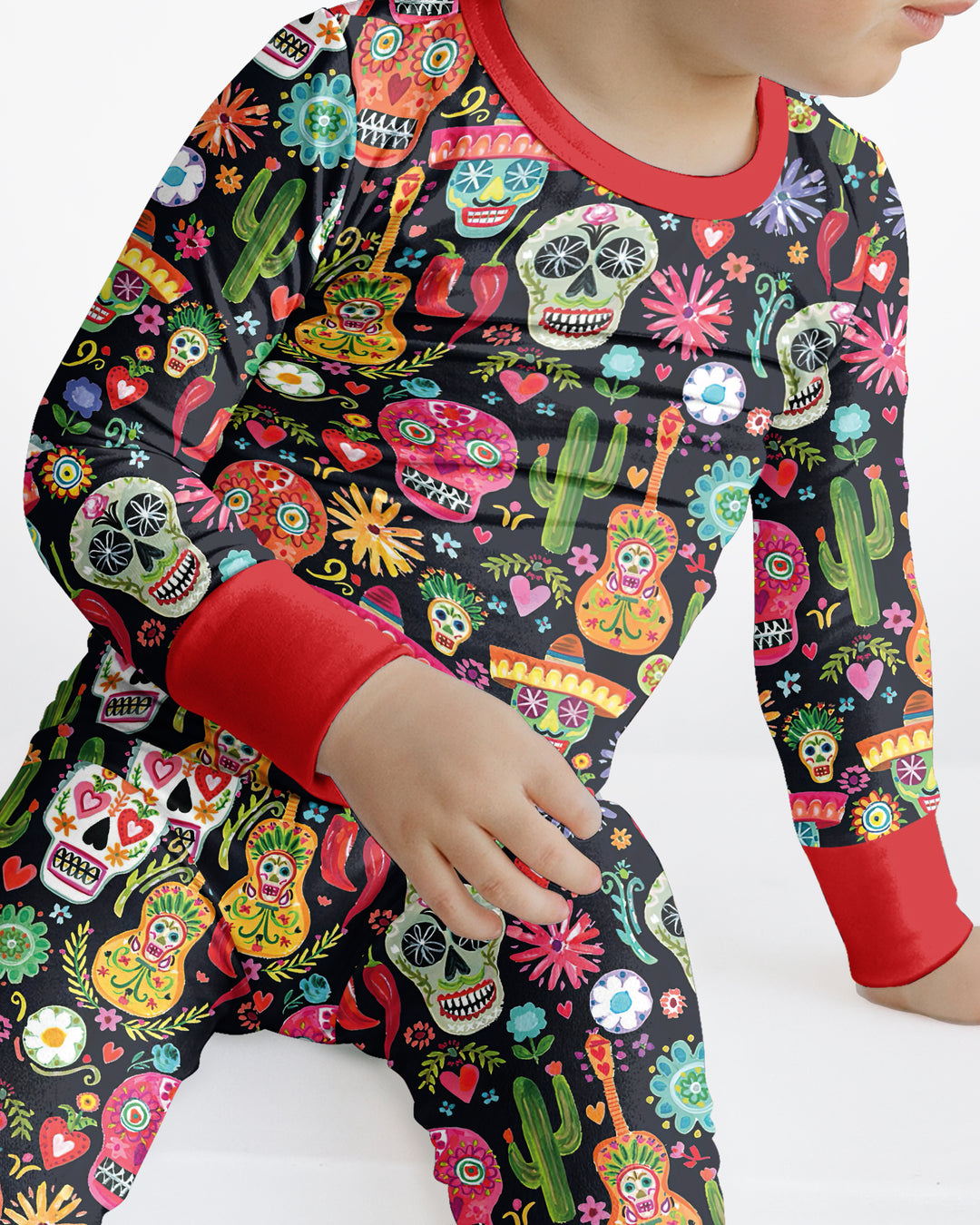 Mi Calaverita Bamboo Two Piece Long Sleeve Pajama Set