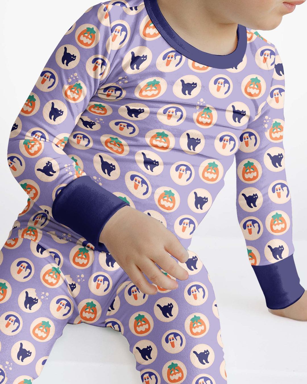 Boo Crew Bamboo Two Piece Long Sleeve Pajama Set