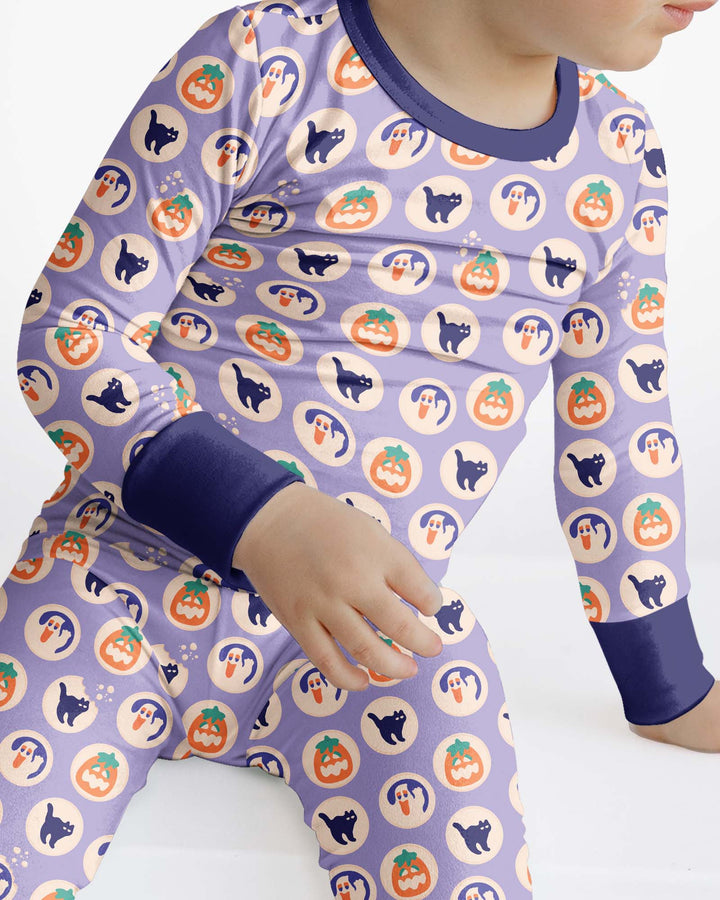 Boo Crew Bamboo Two Piece Long Sleeve Pajama Set