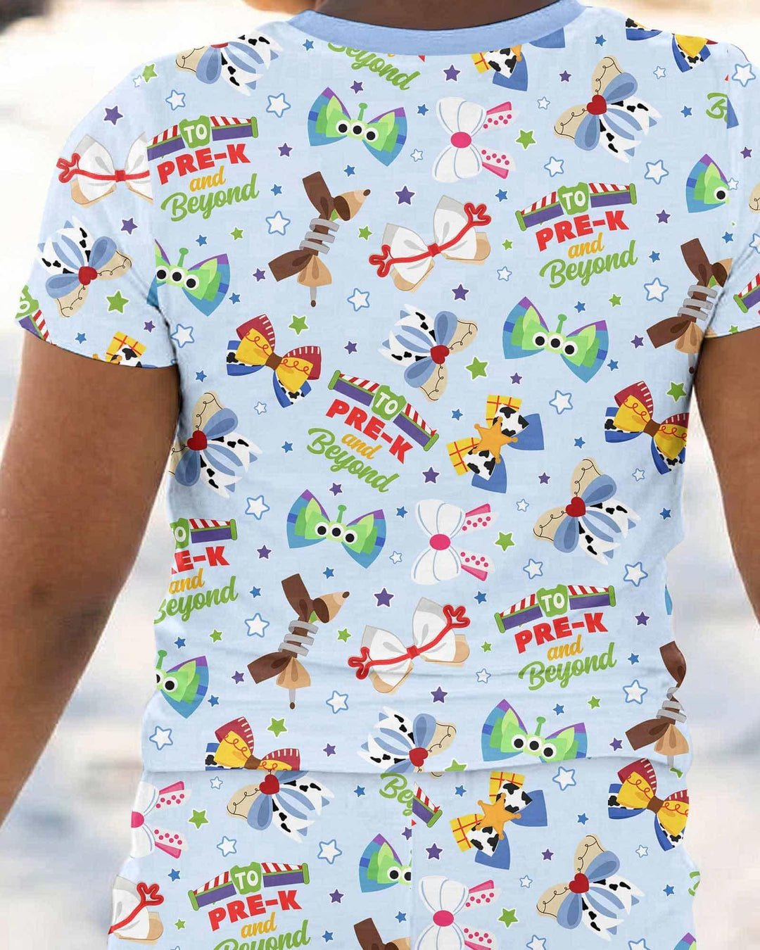 Zweiteiliges, kurzärmliges Pyjama-Set mit Marienkäfern