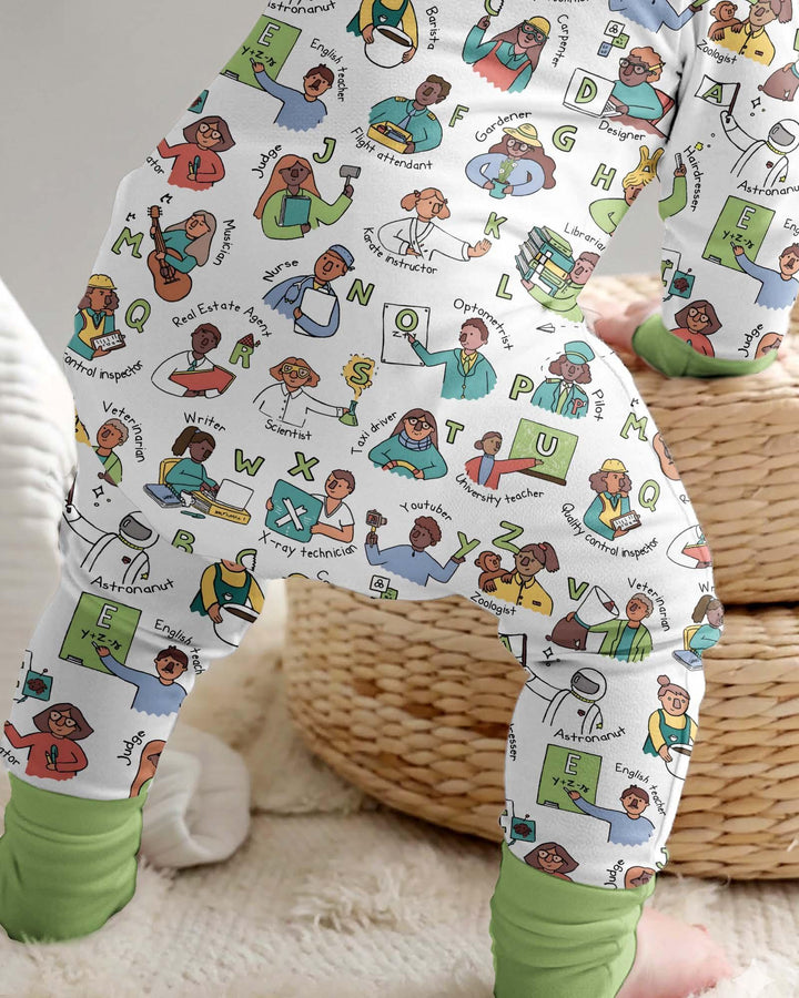 Gerippte Babykleidung mit individuellem Foto - Weich &amp; Skizzenhaft