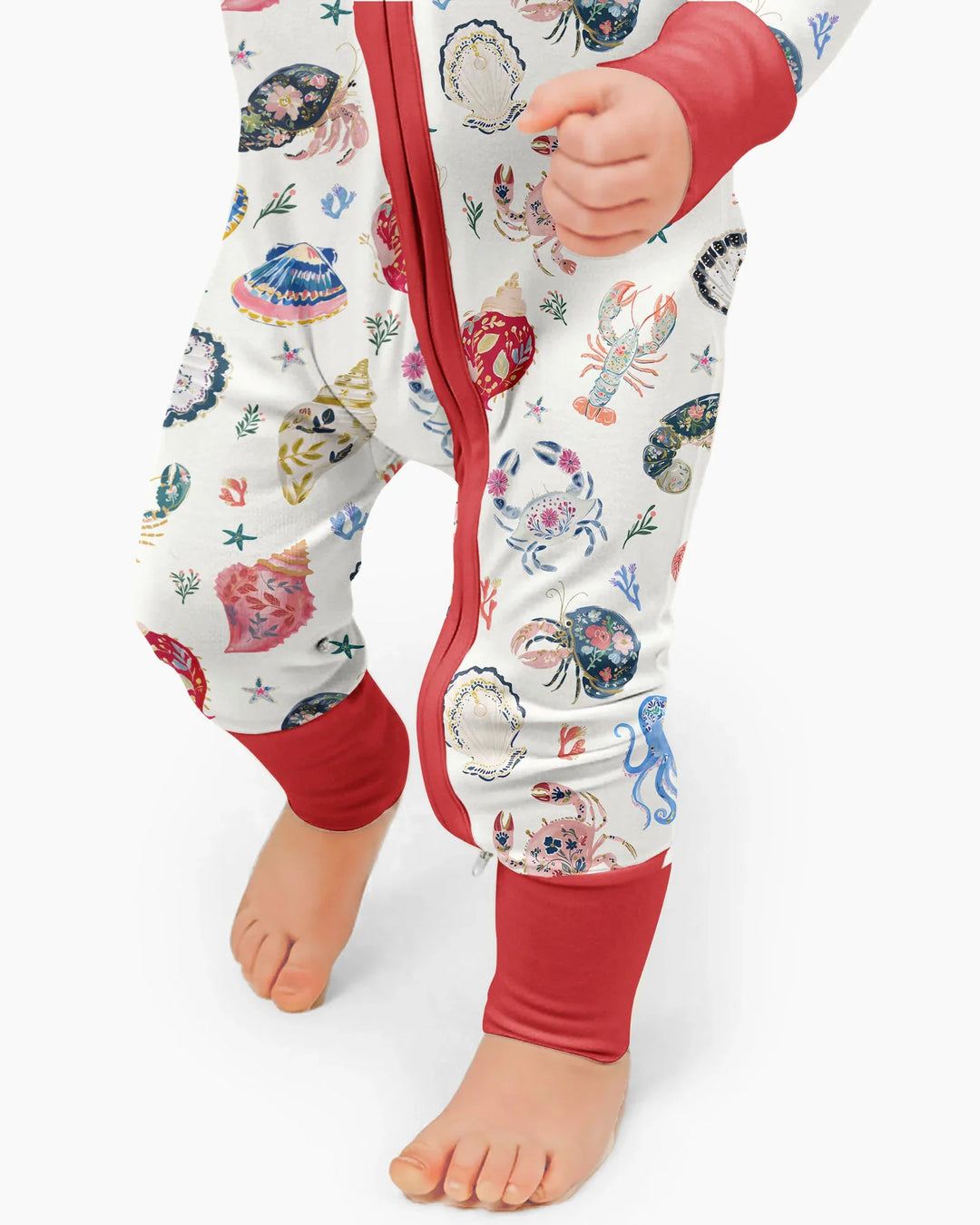 Gerippte Babykleidung mit individuellem Foto - Weich &amp; Skizzenhaft