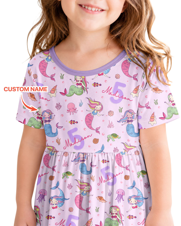 Vorlage Bambus Twirl Kleid