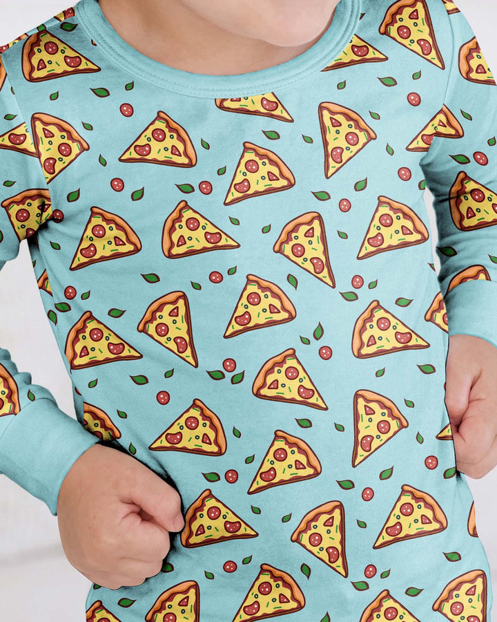 Pizza Doodle Bamboo Two Piece Pajama Set