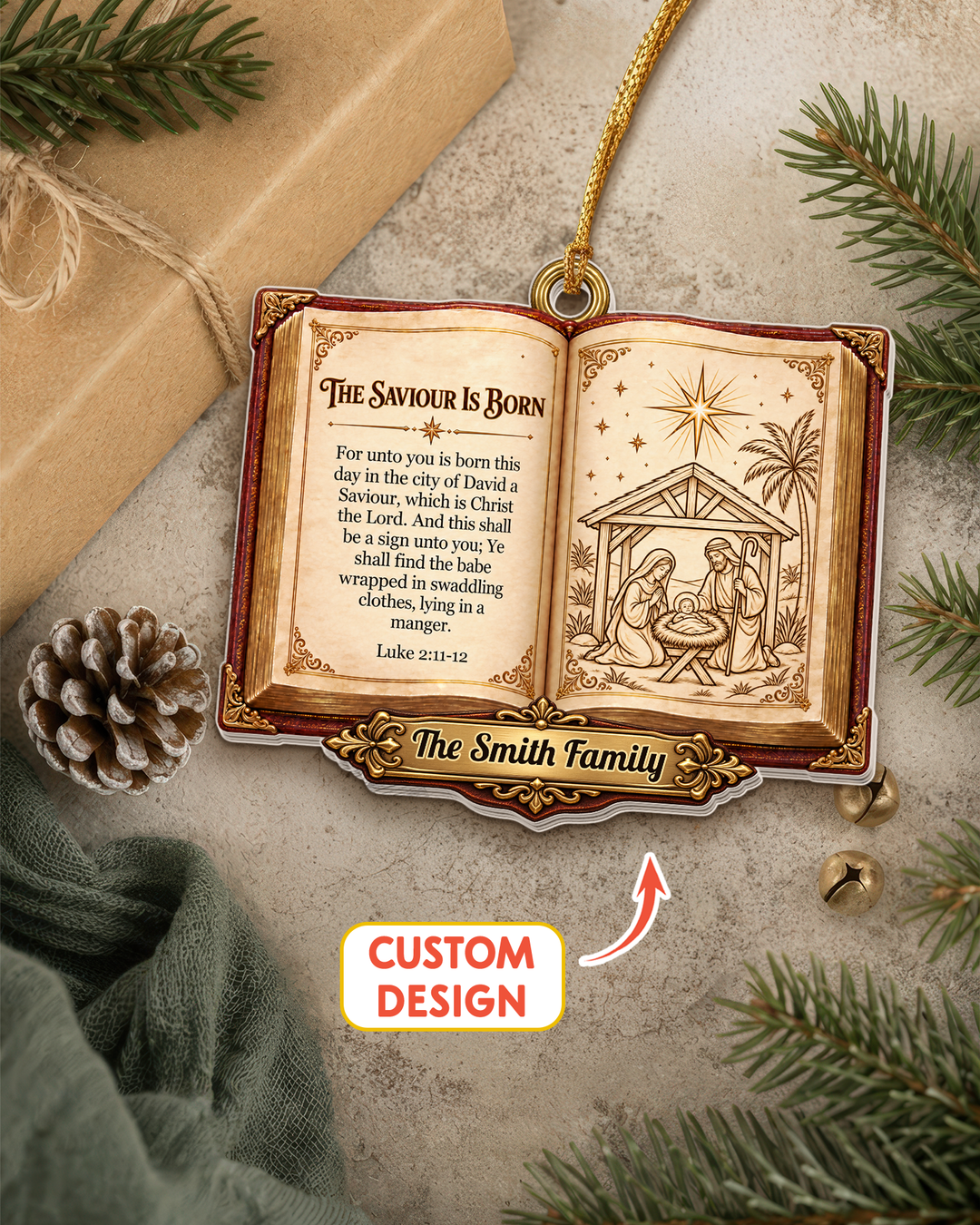 The Wise Men - Personalized Acrylic Ornament
