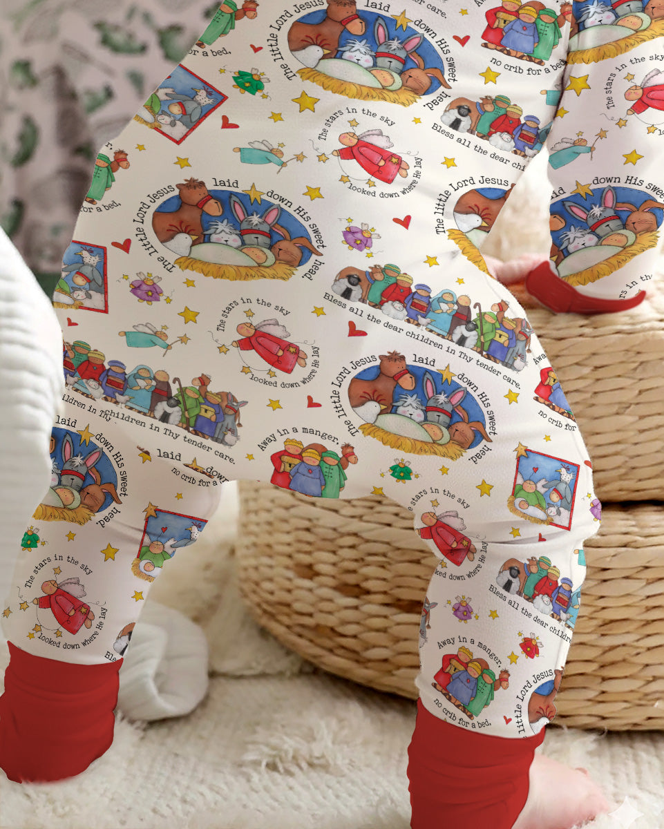 Gerippte Babykleidung mit individuellem Foto - Weich &amp; Skizzenhaft