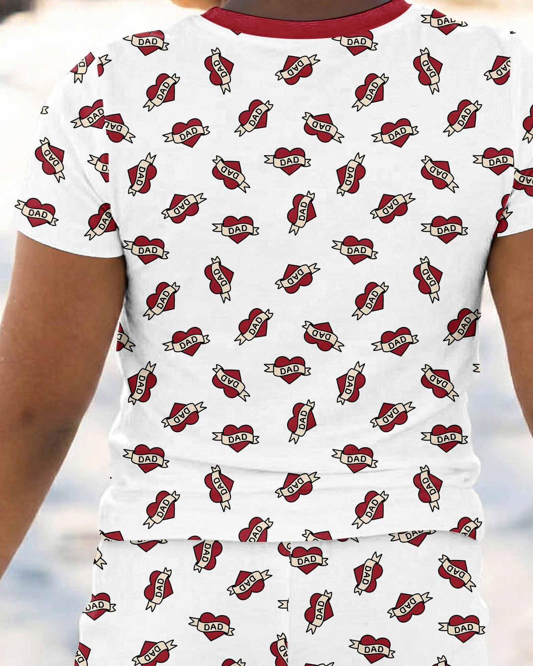Zweiteiliges, kurzärmliges Pyjama-Set mit Marienkäfern
