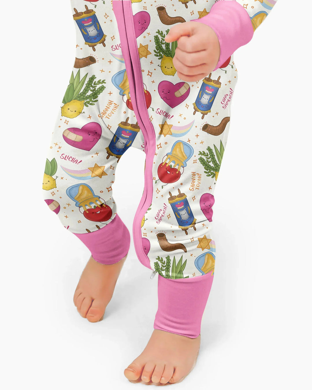 Gerippte Babykleidung mit individuellem Foto - Weich &amp; Skizzenhaft